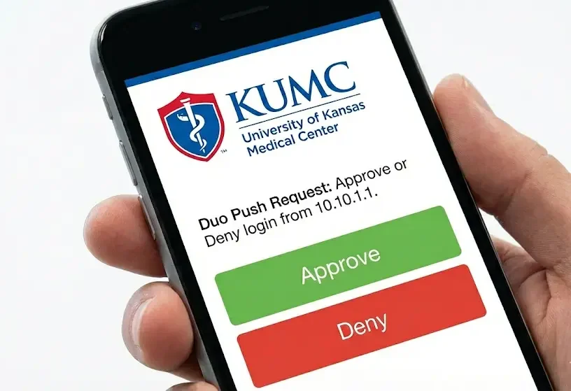 Duo multi-factor authentication approval screen