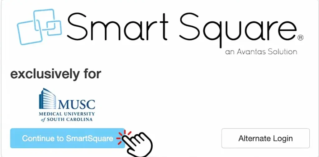 Musc Smart Square Login Portal Image