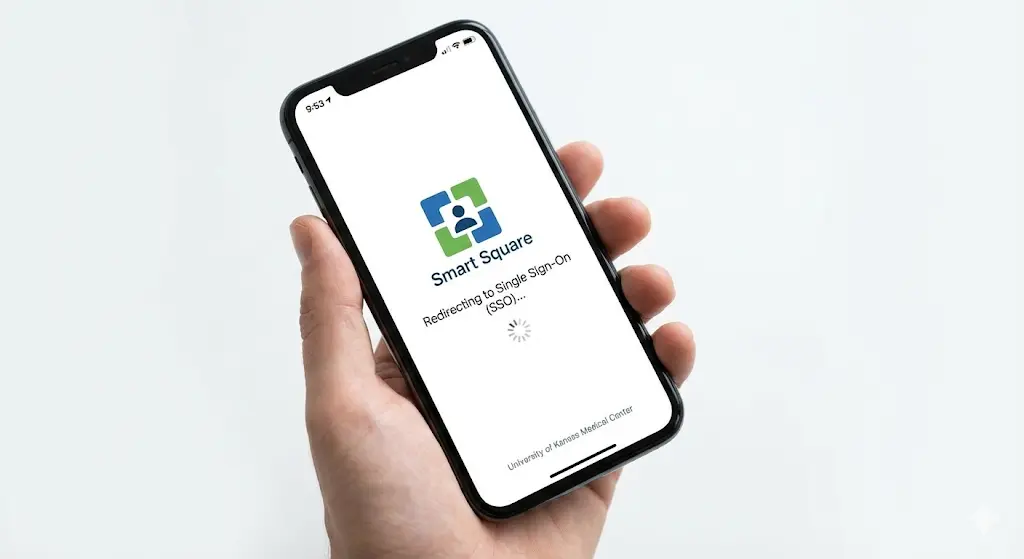 Smart Square mobile app login using KUMC SSO