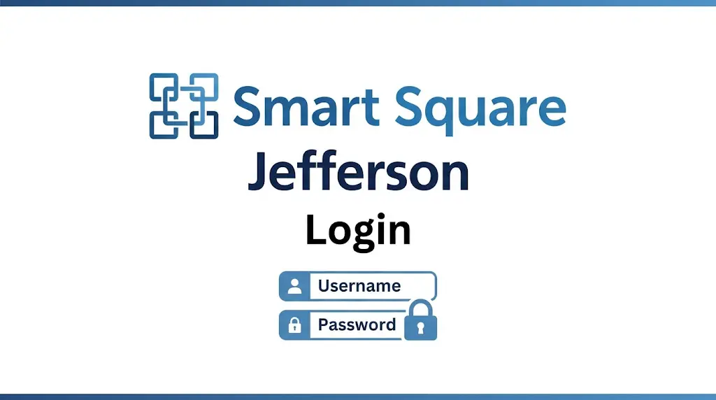 Smart Square Jefferson login banner with white background