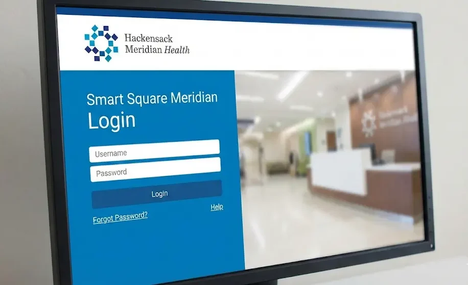 Smart Square Meridian login dashboard for Hackensack Meridian Health staff